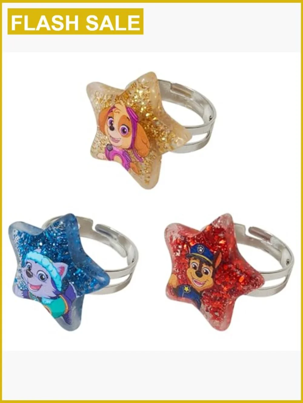 Paw Patrol Dress Up Jewelry Set - 9 Piece Necklaces Bracelets Rings for Kids